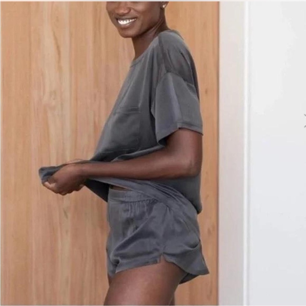 Lunya silk shorts
